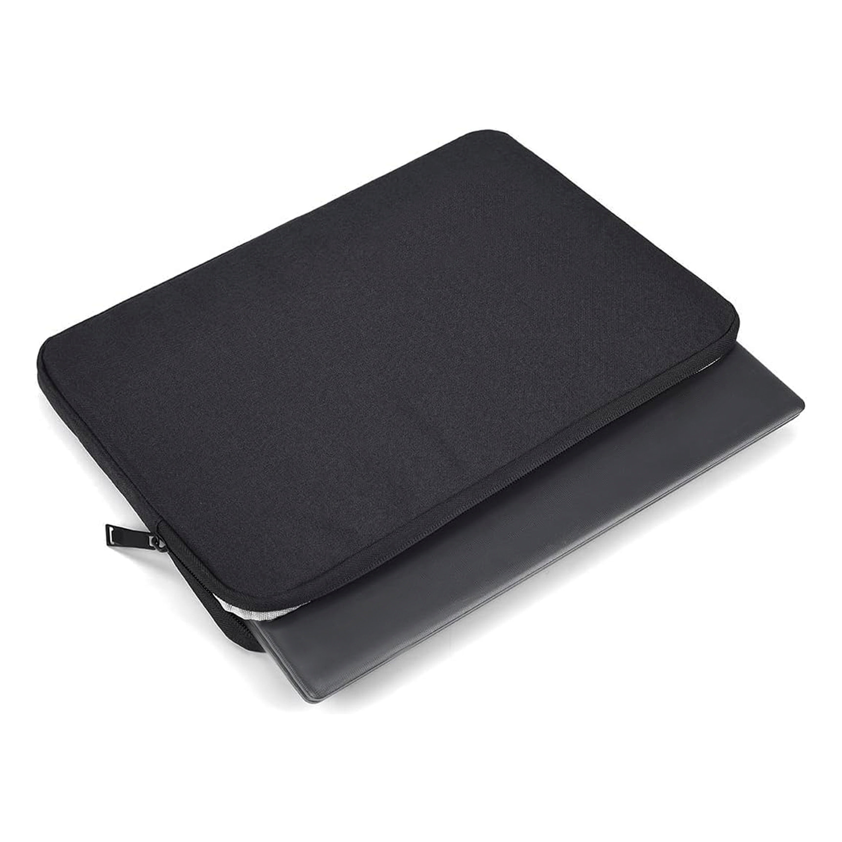 Custodia universale in neoprene per tablet da 12 pollici. Finitura Velvet con trattamento idrorepellente idrorepellente. Chiusura con cerniera.