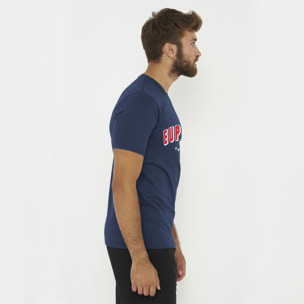 T-shirt in cotone da uomo EUPHORIA blu