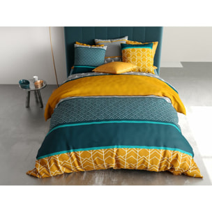 Parure de couette 2pcs Coton 57 lupin