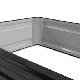 Carré potager en métal