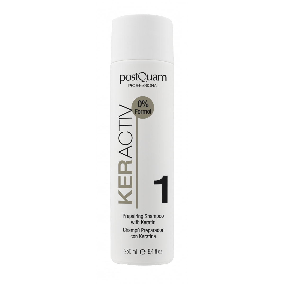 Shampooing reparateur avec keratine 250 ml.