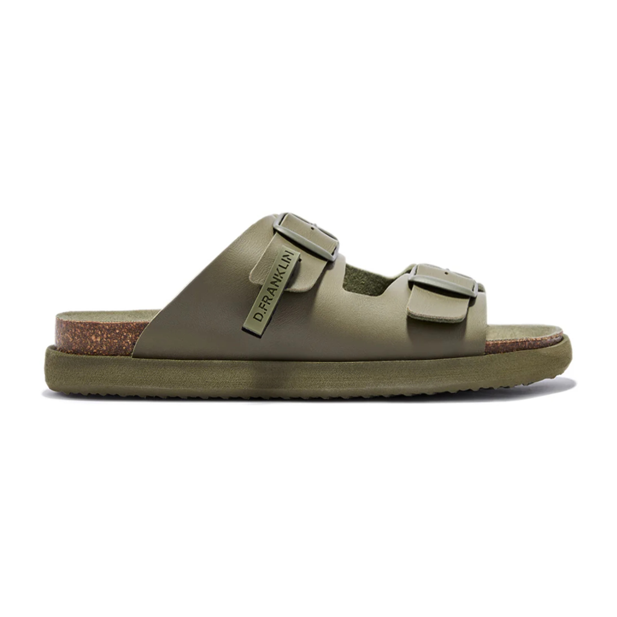 Sandalias de Hombre Cierre Hebilla en Caqui  Vibe Champion
