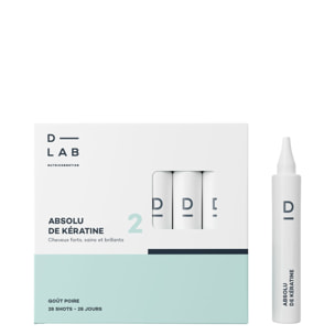 Absolu de Kératine - Cure Cheveux et Ongles 28 Shots