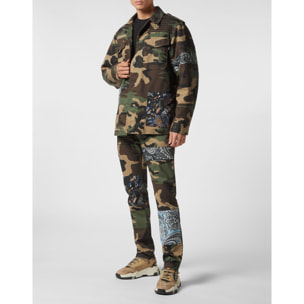 PHILIPP PLEIN Chaqueta vaquera PAISLEY