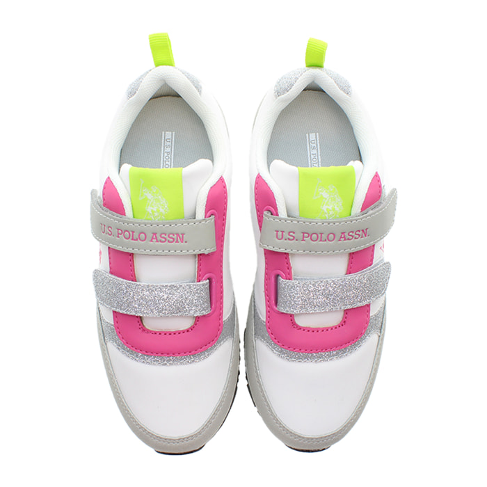 U.S. Polo Assn. - Sneakers NOBIK012K/5NH3 in sintetico per bambina