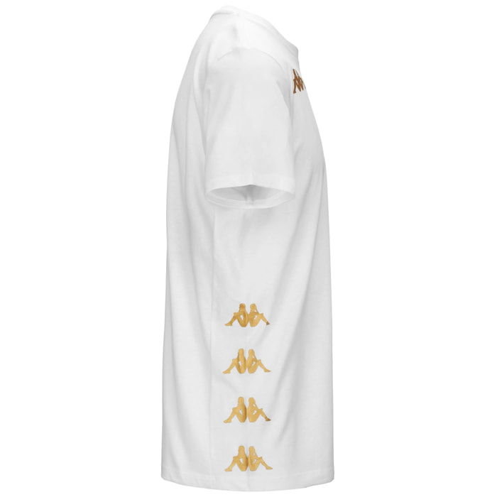 Kappa - T-Shirts & Top Uomo Bianco - Kappa4Football Giovo