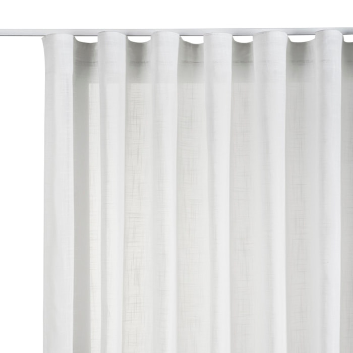 Cortina de cinta LINUM XXL Blanco