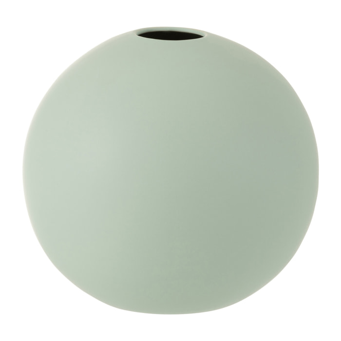 J-Line vase Boule - céramique - vert pastel - large - Ø 25 cm