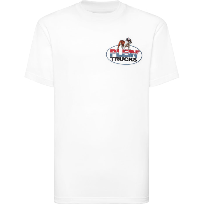 PHILIPP PLEIN T-shirt girocollo a maniche corte Bulldog