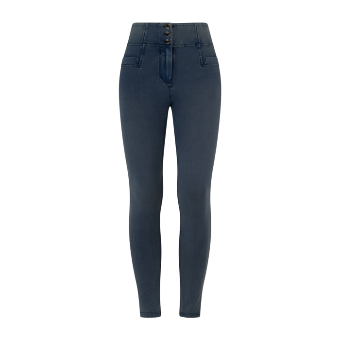 Jeggings push up WR.UP® skinny vita alta con taschine