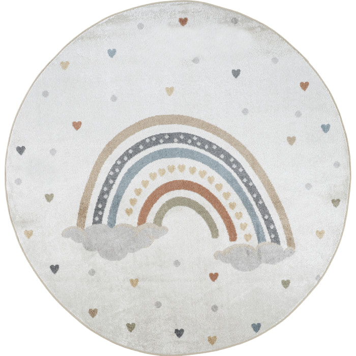 RAINI-BOW Alfombra para Niños Lavable