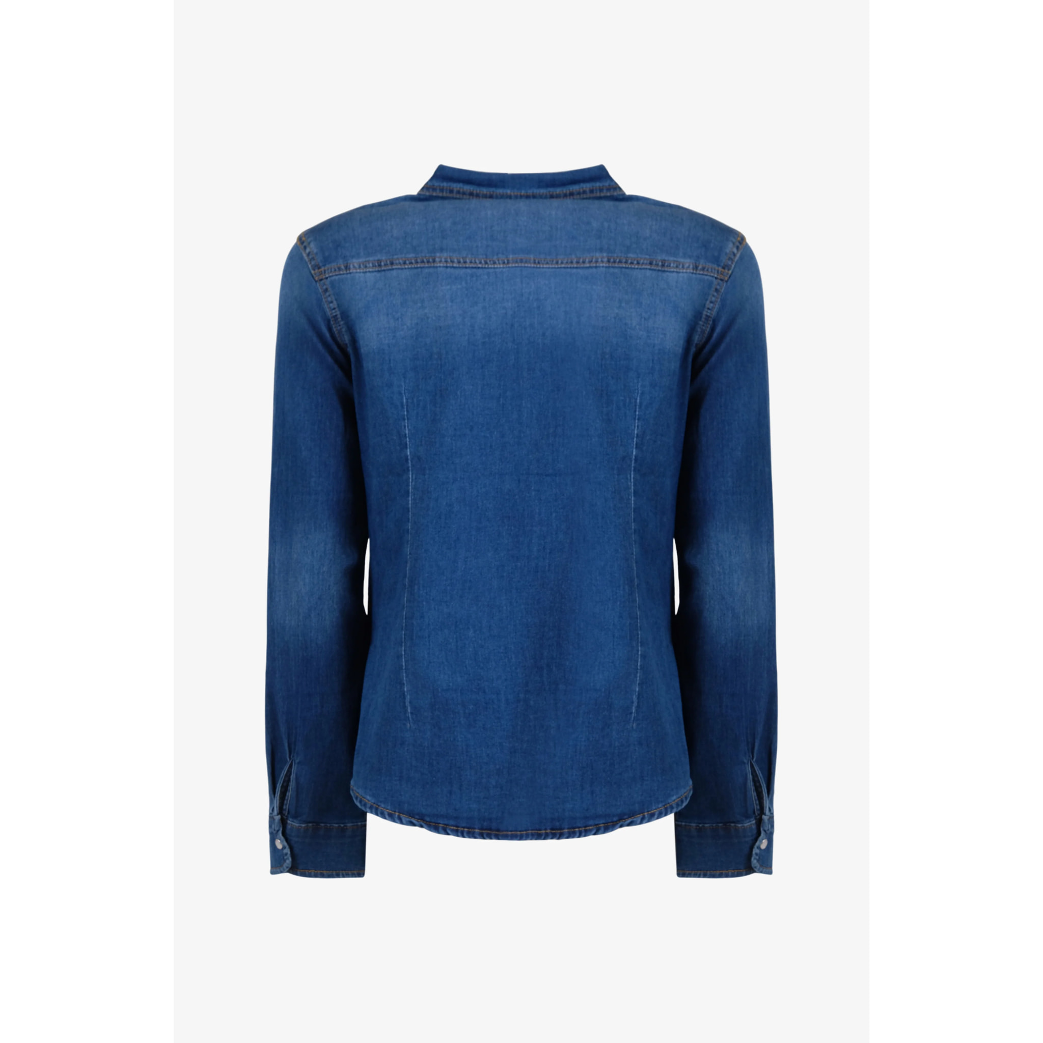 Camicia Esercito con tasche denim donna