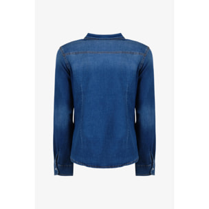 Camicia Esercito con tasche denim donna