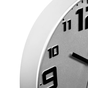 Horloge argent "Elian" D30cm