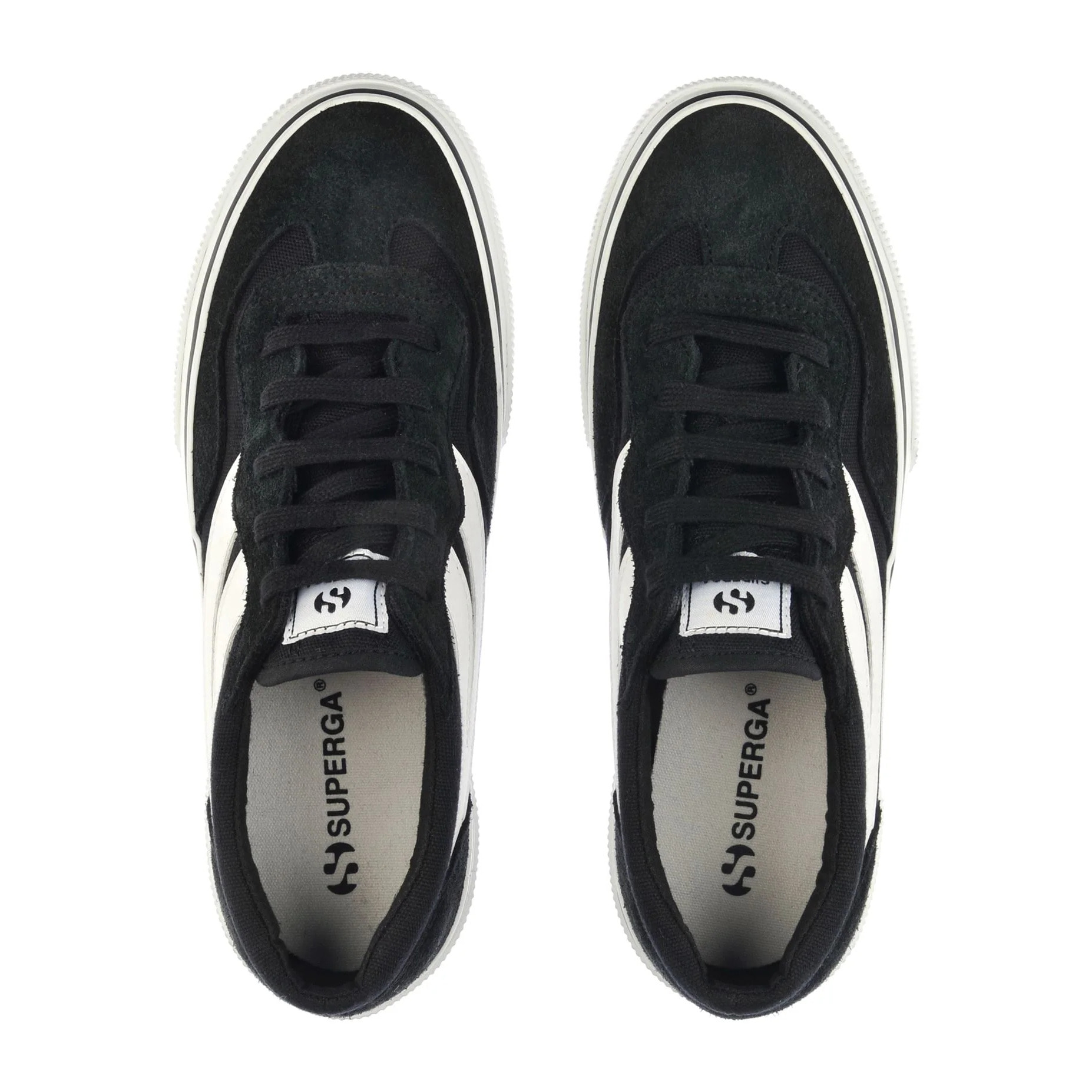 Superga - Sneakers Donna Nero - 3041 REVOLLEY COLORBLOCK PLATFORM
