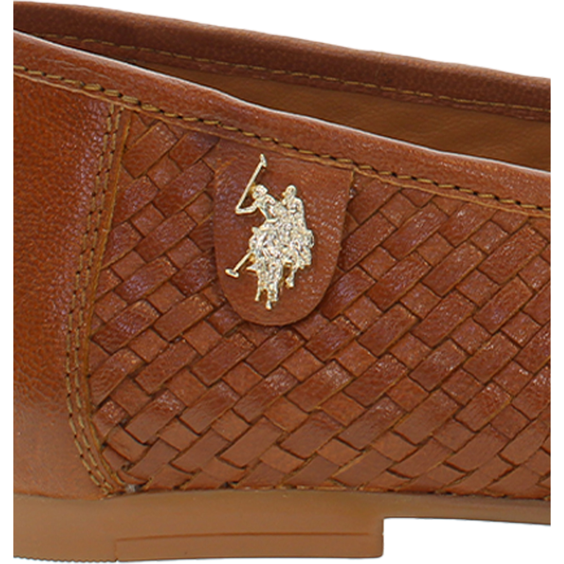 U.S. Polo Assn. - Mocassini CHERY001W/5L3 in pelle per donna