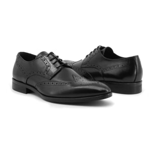 Zapatos Oxford para Hombre - Duca di Morrone Valerio Leather AI Black