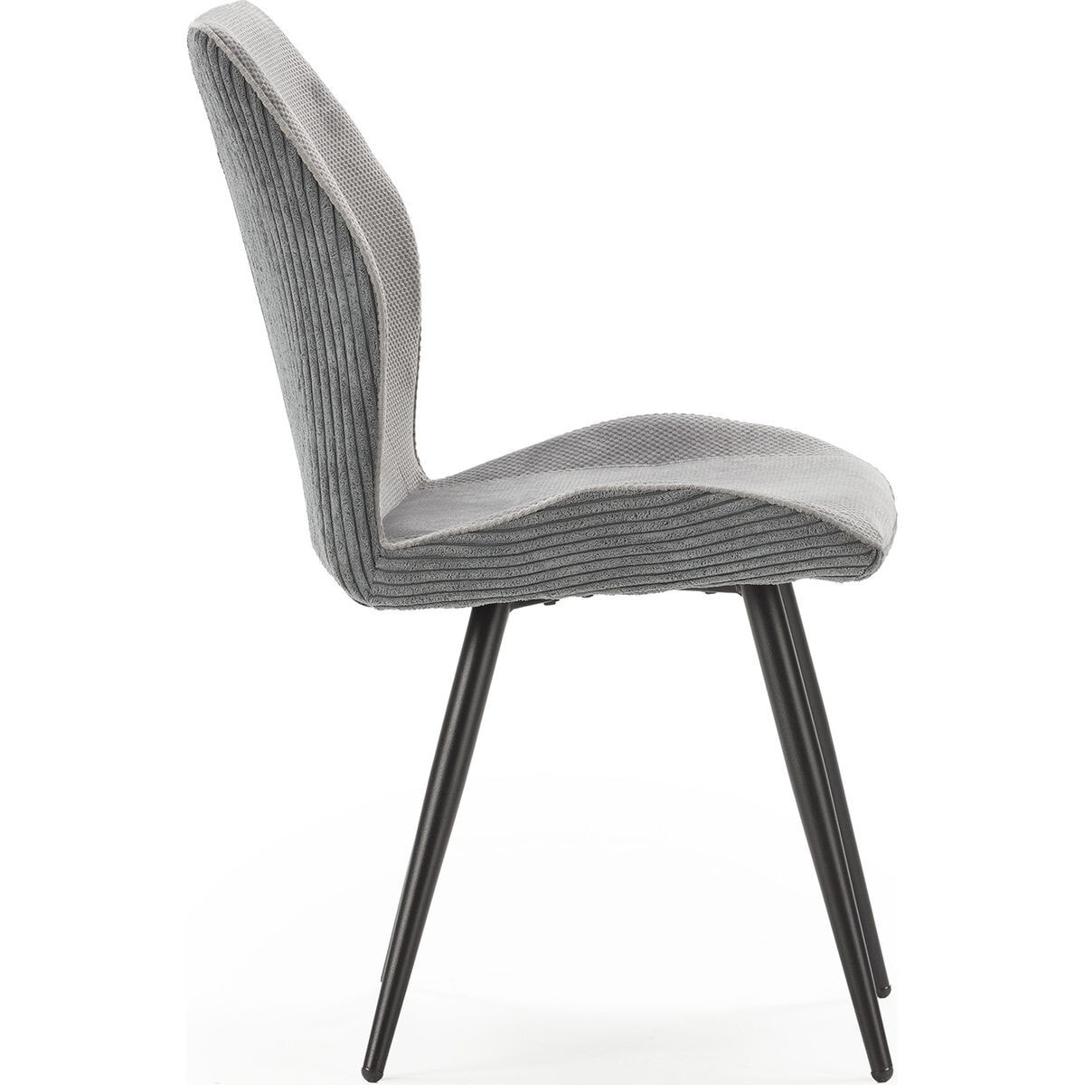 Lot de 2 chaises en velours côtelé - LYKKE