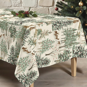 Nappe en résine Anti-tâches Christmas Ciervo 1