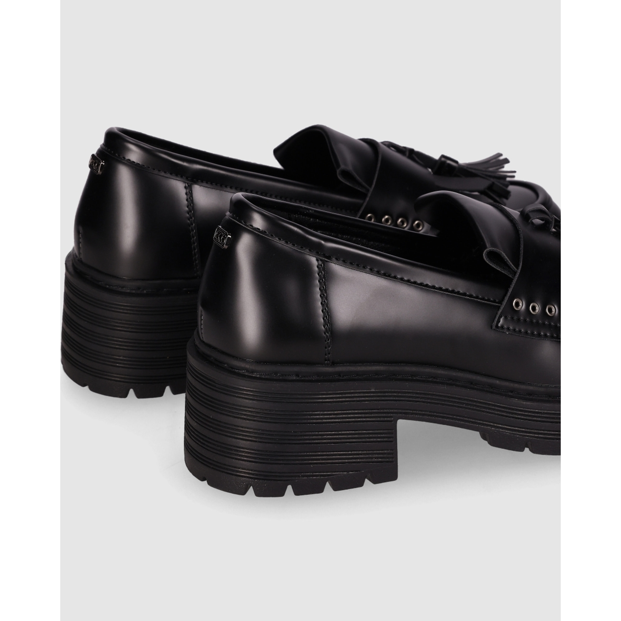 Zapatos - Negro - Tacón: 4 cm