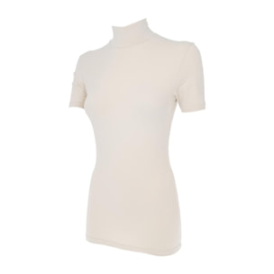 Maglia Lupetto Manica Corta Donna