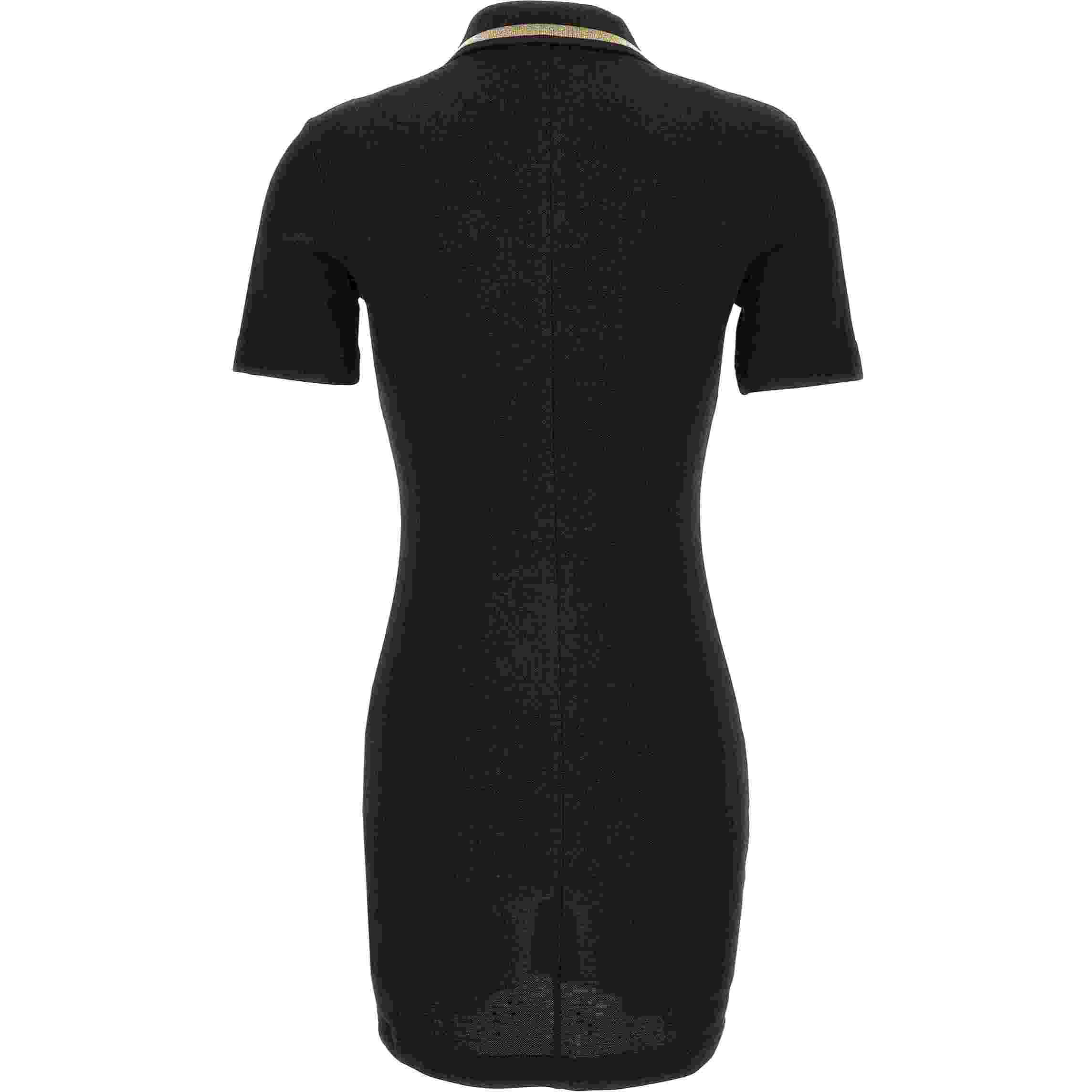 Versace Jeans Couture Abito polo mini con emblema V di Versace Jeans Couture.