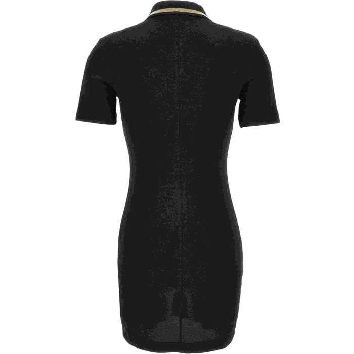 Versace Jeans Couture Abito polo mini con emblema V di Versace Jeans Couture.