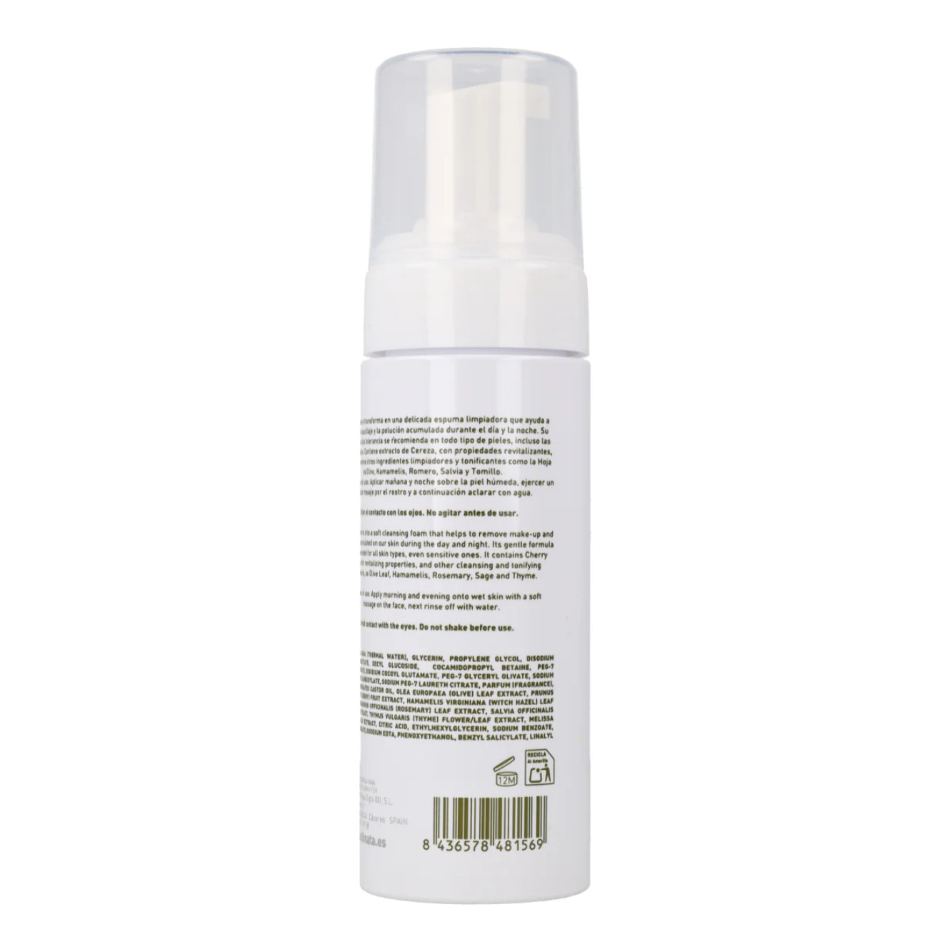 Mousse Limpiadora Cereza La Chinata 150 ml