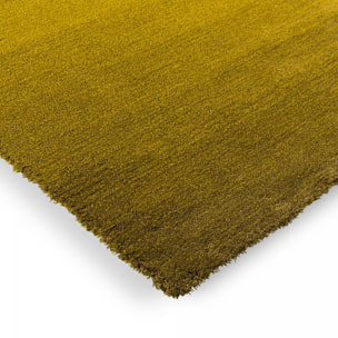 Tapis salon et chambre tufté en laine motif faux uni PIEL