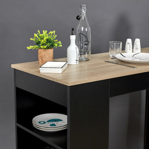 Table De Bar Mange Debout Avec Etageres Cheers