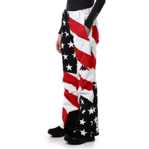 Kappa - Pantaloni Donna Blu - 6Cento 665G Us