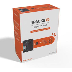 Smartphone NOTHING Pack Phone 3 Noir 256Go + Watch 3 Pro Orange + Coque + Tour de cou