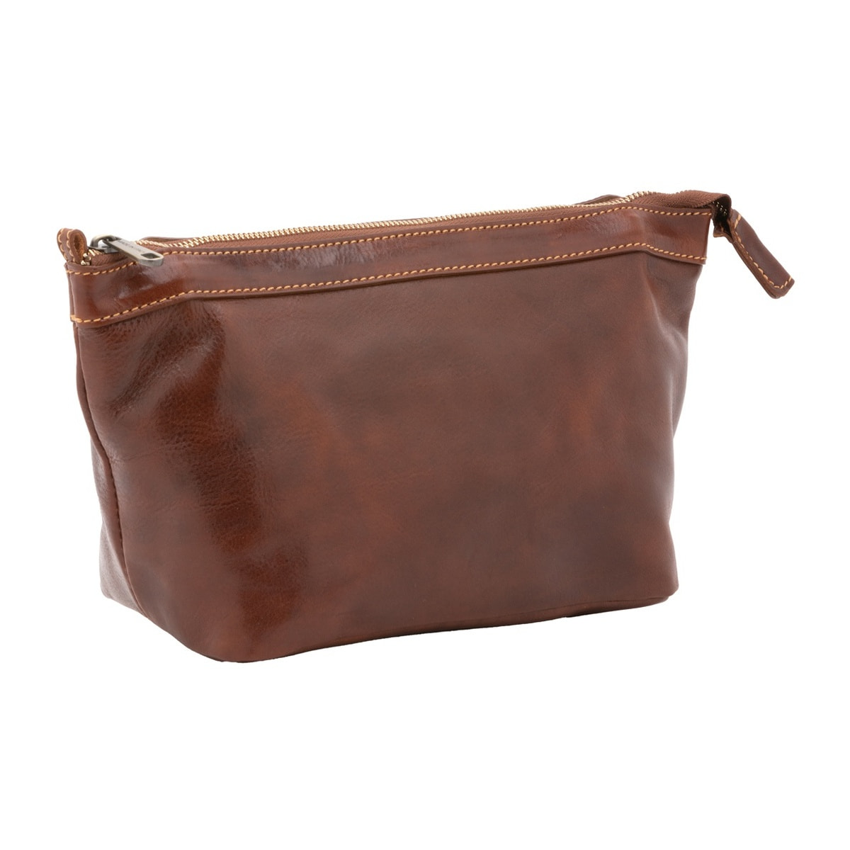 Borsa a mano unisex in vera pelle - Modello False - 100% pelle - 18.0 x 23.0 x 12.0 cm