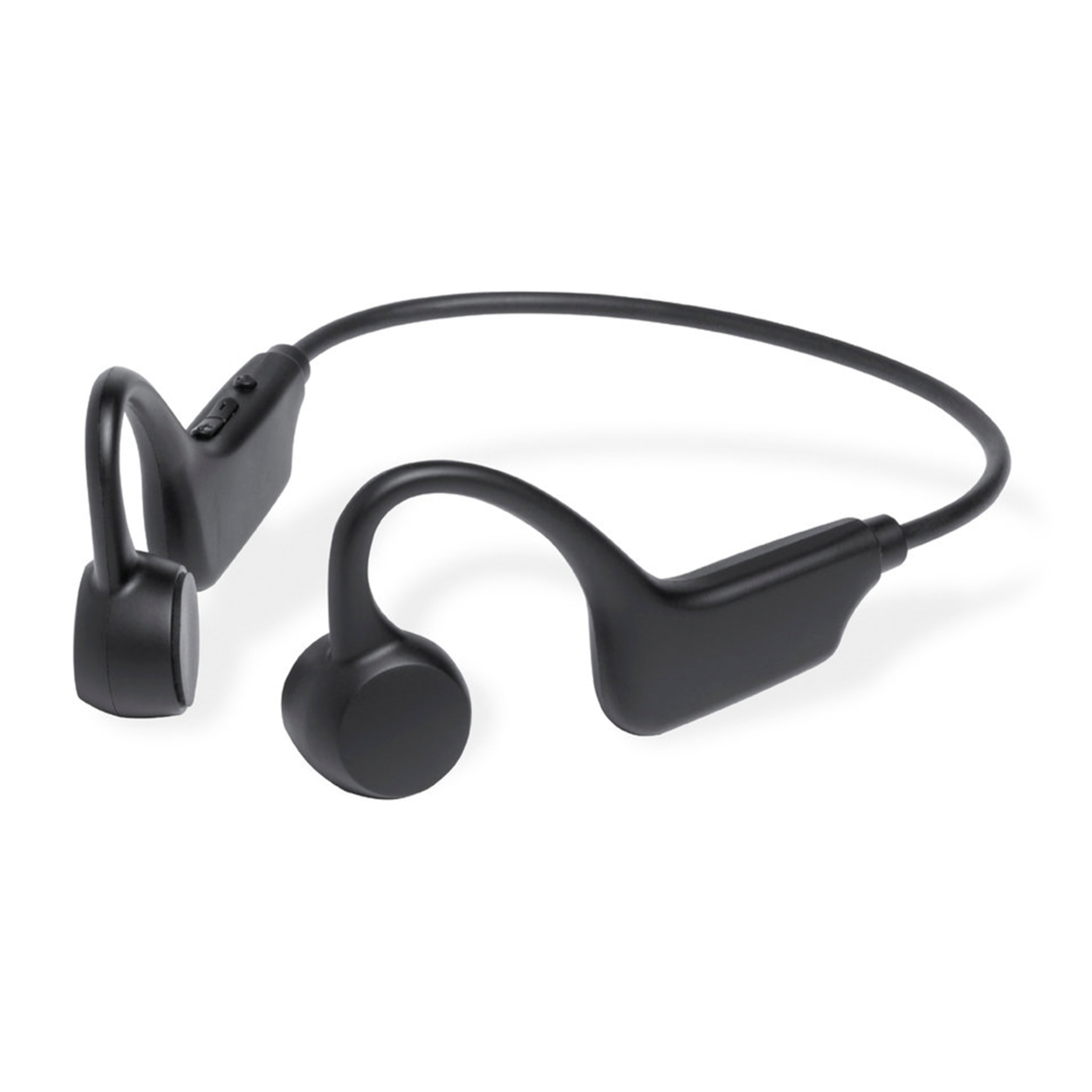 DAM Auriculares Helton supraurales Bluetooth. Con Tecnología de Conducción Ósea. 13x4,3x10,2 Cm. Color: Negro