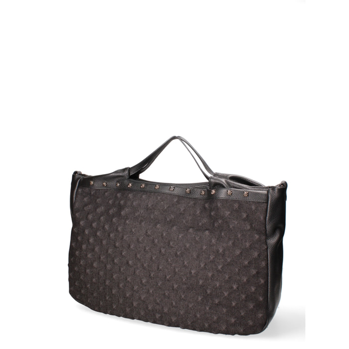 Borsa a mano da donna Made in Italy - Modello Silvana Lux - Vera Pelle - 45.0 x 30.0 x 17.0 cm