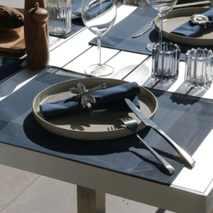 Set de table plastique lavable - Bleu Marine