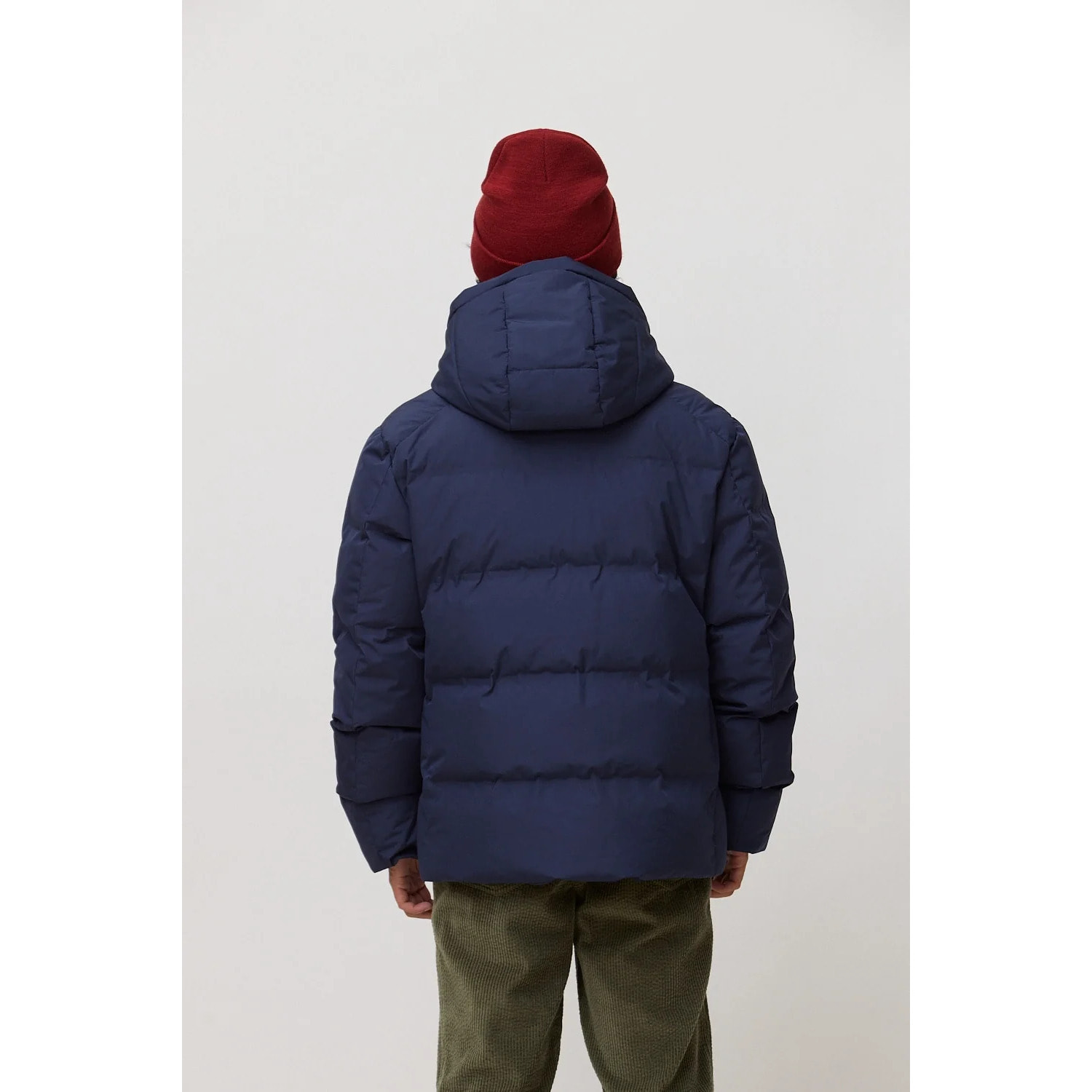 PUFFER PARKA NEST AZUL MARINO