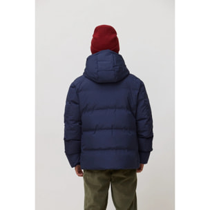 PUFFER PARKA NEST AZUL MARINO