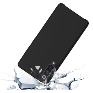 Pack IBROZ Xiaomi Mi 9 Coque Silicone noir