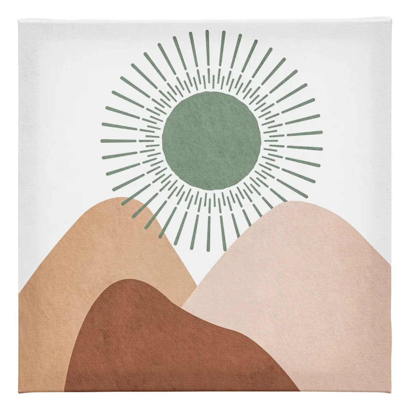 Lot de 5 toiles imprimées Cynthia beige 15x20/25x25cm