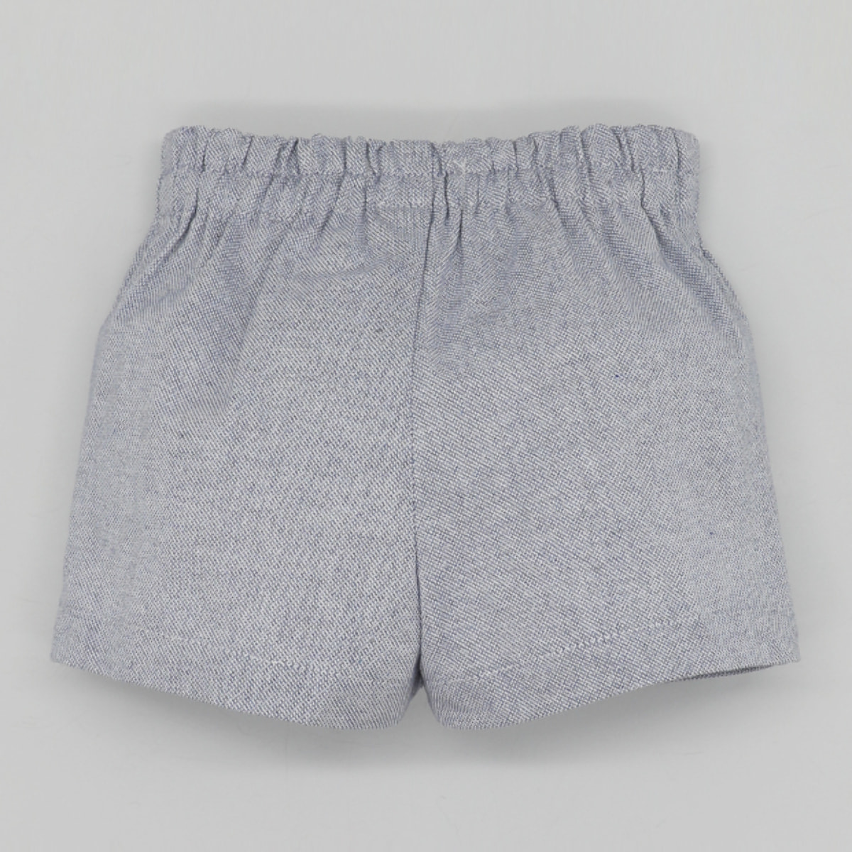 BERMUDA LONETA TEXTURA AZUL