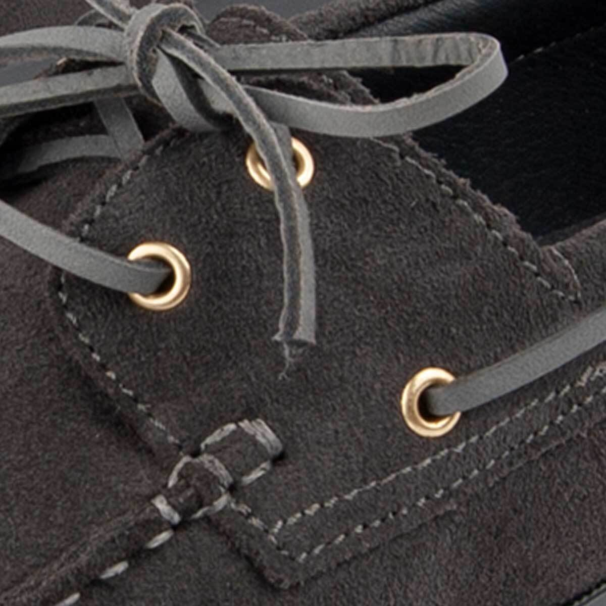 Náutico De Piel - Gris