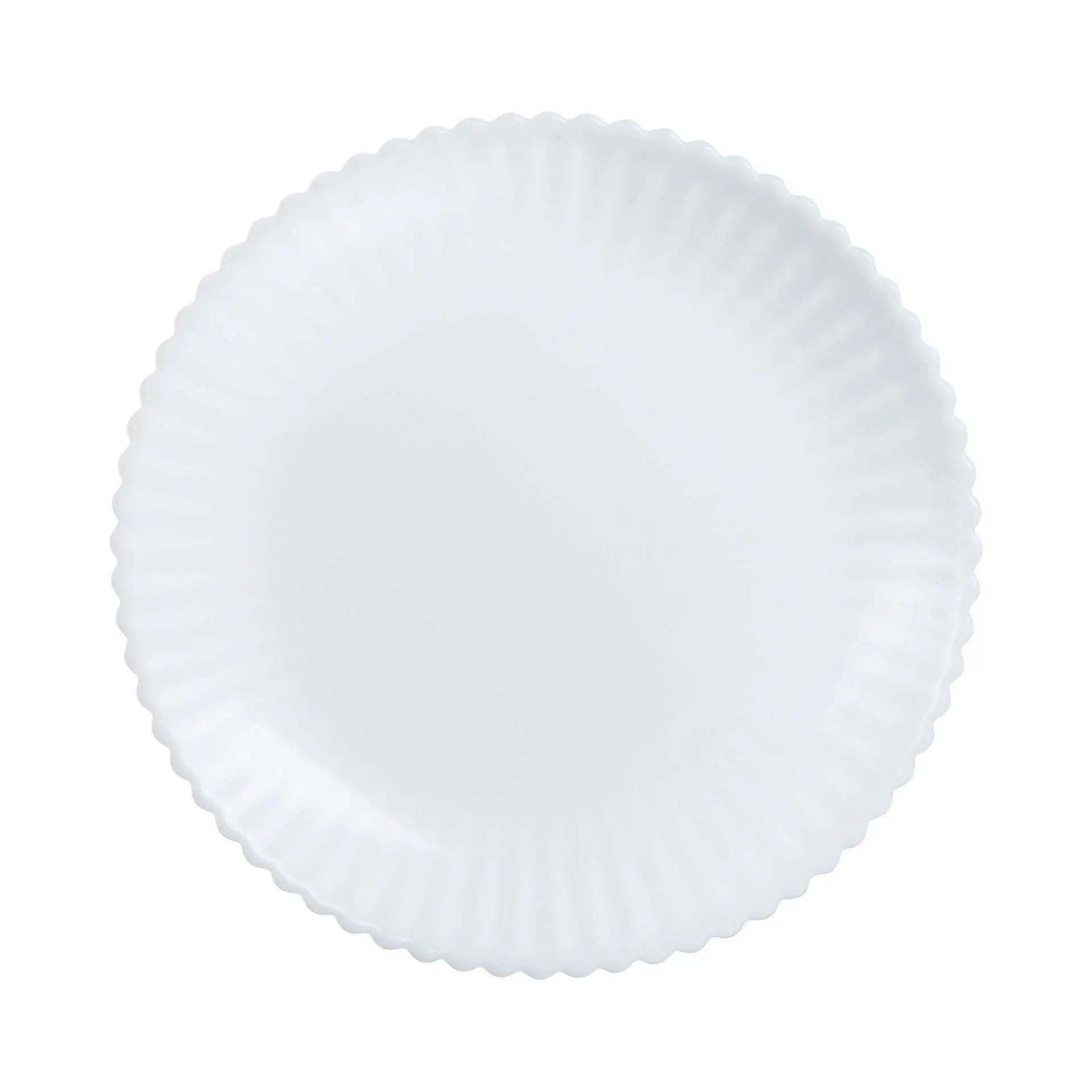 Set di 6 piatti da dessert bianchi 19 cm Bloom - Luminarc