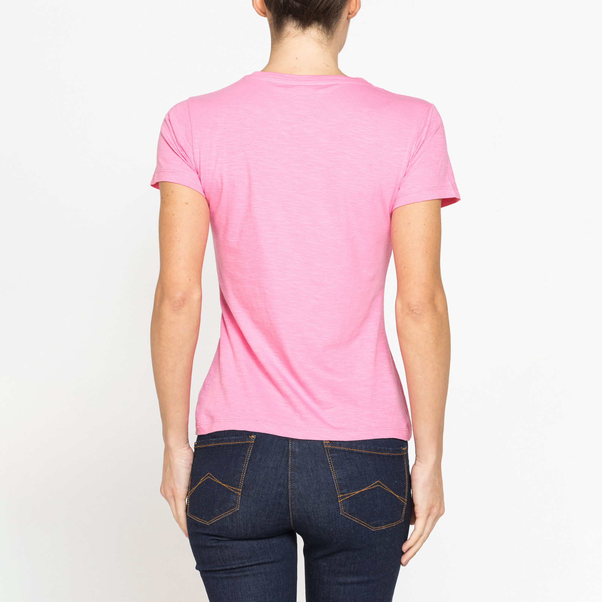 T-SHIRT IN JERSEY SLUB CON STAMPA