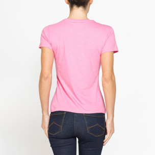 T-SHIRT IN JERSEY SLUB CON STAMPA