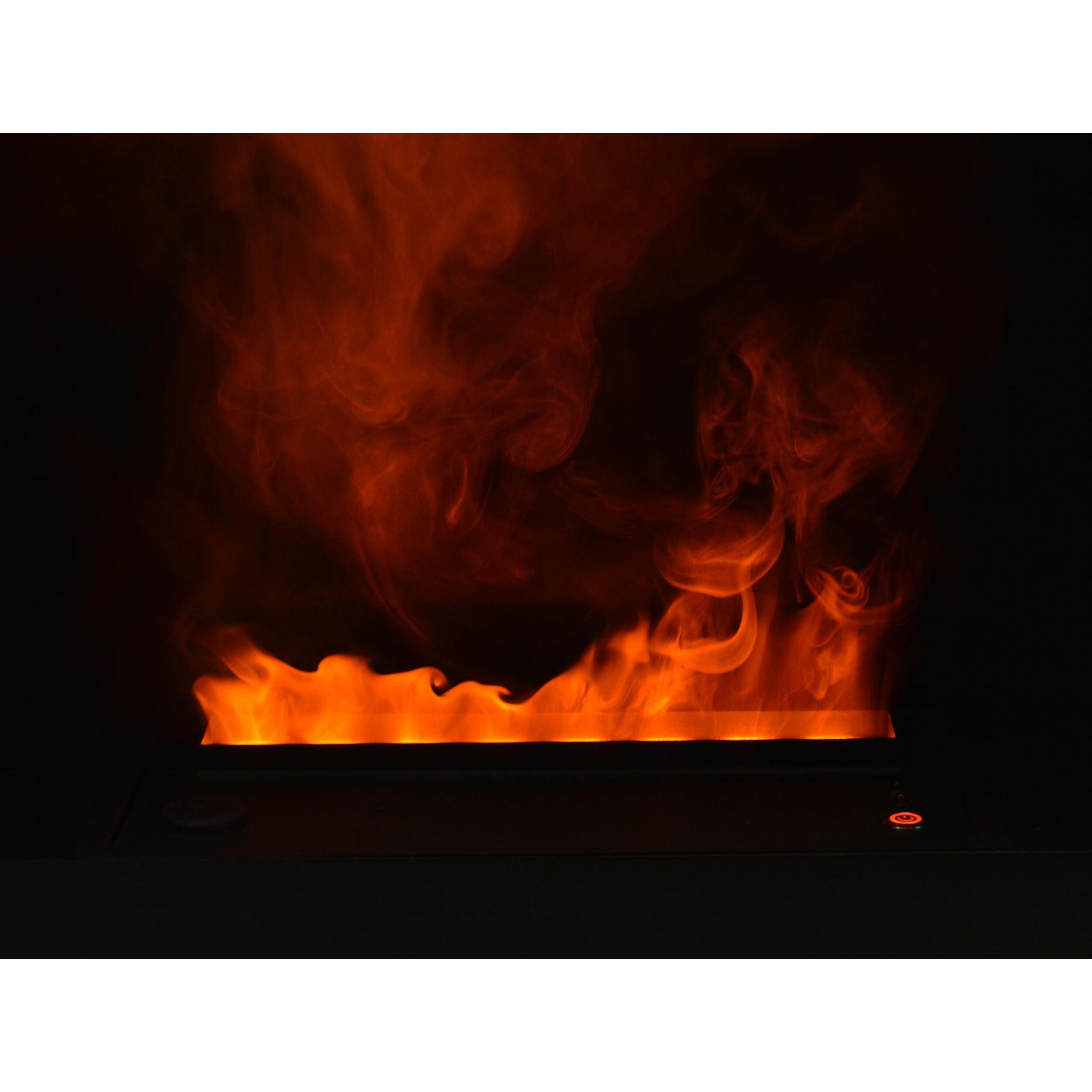 Cheminée décorative murale avec flamme simulée