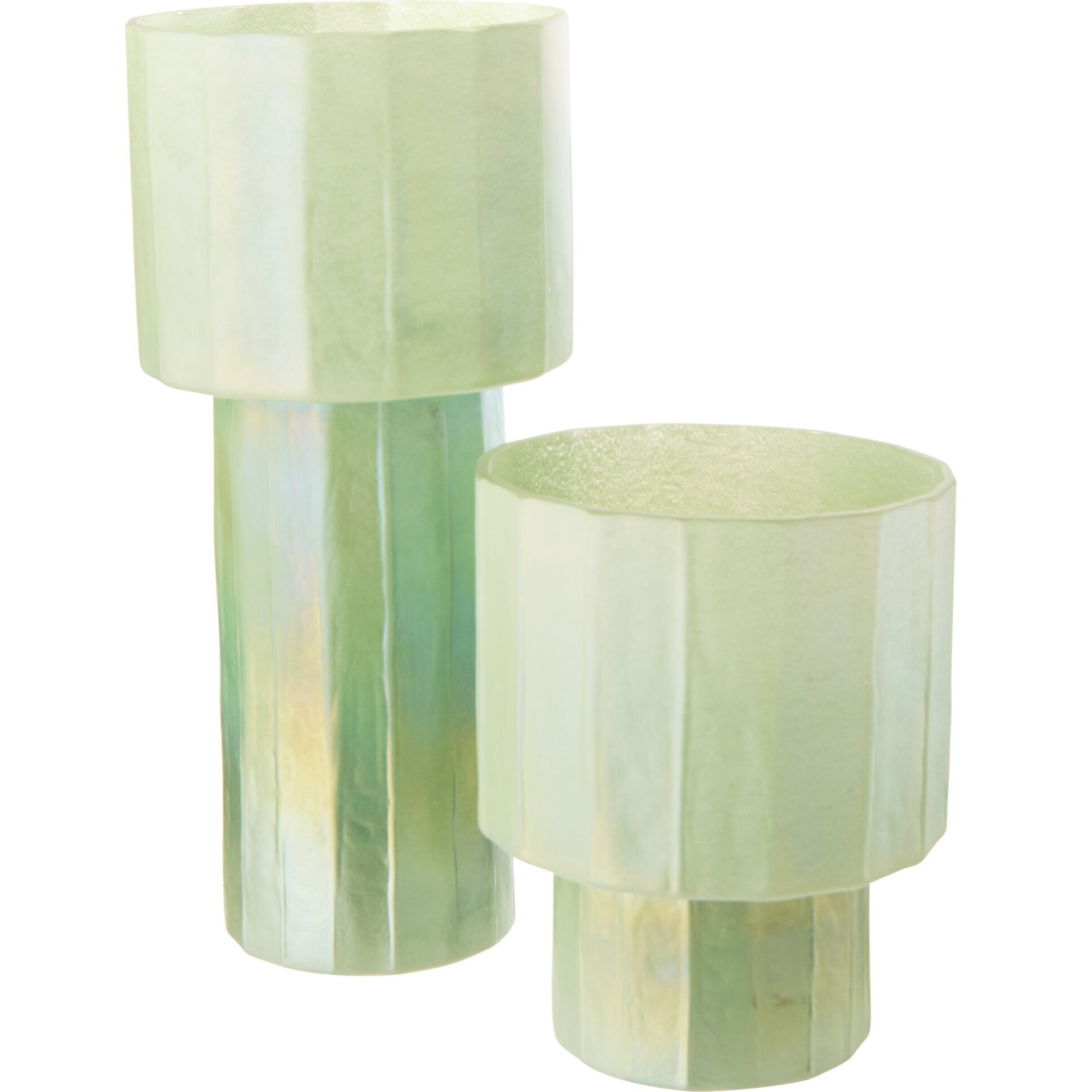 J-Line Vase Ann - verre - vert