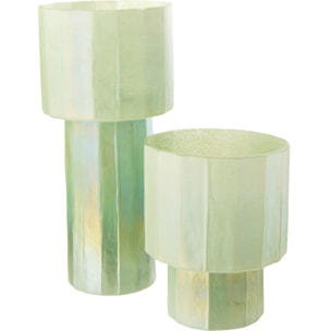 J-Line Vase Ann - verre - vert