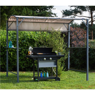 Abri de cuisine extérieur - acier - DALLAS