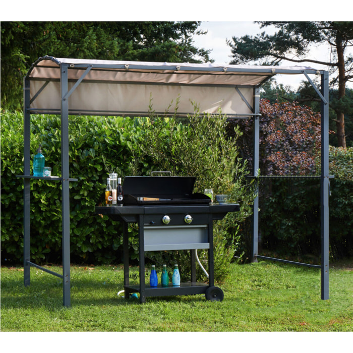 Abri de cuisine extérieur - acier - DALLAS